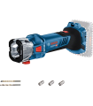 BOSCH Fresatrice verticale a batteria GCU 18V-30 Professional per Cartongesso