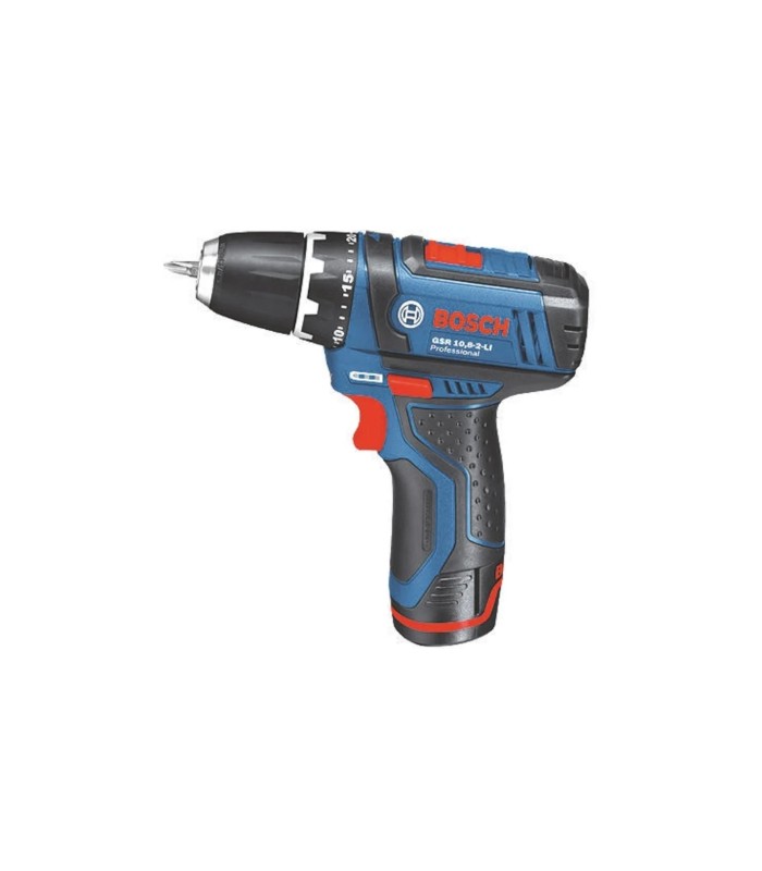 Bosch Avvitatore a batteria GSR 10,8-2-LI con 2 batterie da 1,5 Ah