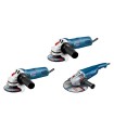 Kit da 3 utensili GWS 22-230 J + 2 GWS 750 Professional