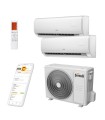 copy of FERROLI DUAL SPLIT GIADA M 9000+9000 BTU WIFI INVERTER ESTERNA 18-2 A++