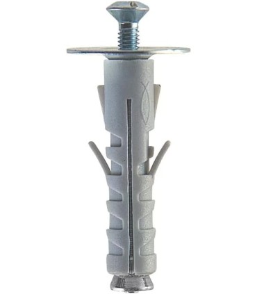 Fischer 125 Tasselli SB 9/4 in Barattolo Propack 524362 per Fissaggio su Cemento e Muro di Armadietti, Pensili, Mobili