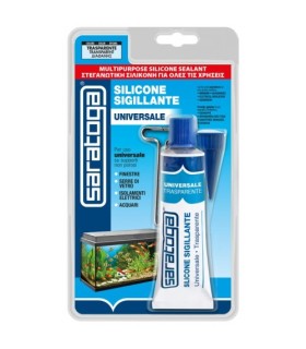 Silicone Universale Antimuffa Trasparente, 60 ml  SARATOGA