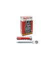 Tassello con Vite DuoPower 8mm 50 Pezzi Fissaggio Fischer