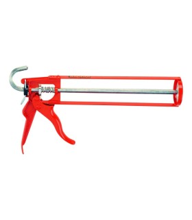 Pistola per Silicone in Alluminio - Cartucce D. 50mm - Contenuto 300ml - KAPRIOL