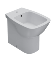 CERAMICA GLOBO Daily bidet a terra filo parete  Bianco