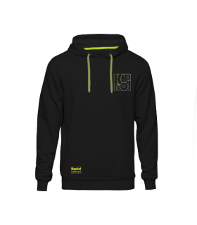 Felpa Enjoy cappuccio Nera - Kapriol