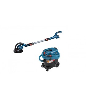 BOSCH KIT LEVIGATRICE CARTONGESSO + ASPIRATORE
