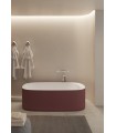 Vasca freestanding Giove in Cristalplant®  L 170 X P 75 X H 53 cm