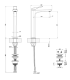 Miscelatore lavabo Ventaglio Gessi cod. 72004031