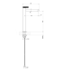 Miscelatore lavabo alto Anello Gessi cod. 63306031